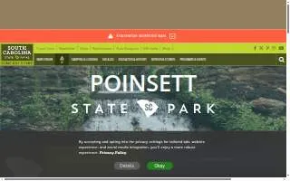 Poinsett State Park website