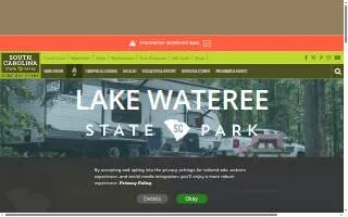 Lake Wateree State Park website