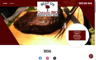 Billy G's Carolina BBQ. Billy G's Sauces and Rubs
