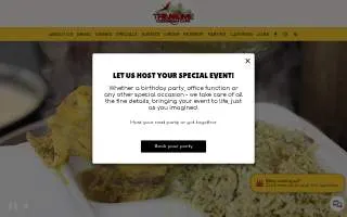 Trini Lime Caribbean Café website