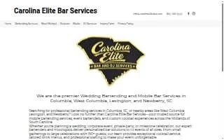 Carolina Elite Bar Services, LLC website