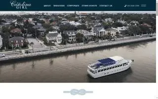 The Carolina Girl Yacht website