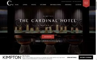 Kimpton Cardinal Hotel website