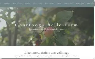 Chattooga Belle Farm website
