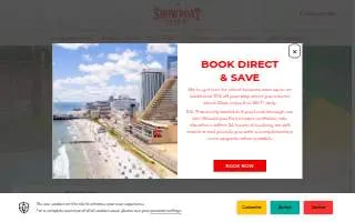 Showboat Resort Atlantic City website