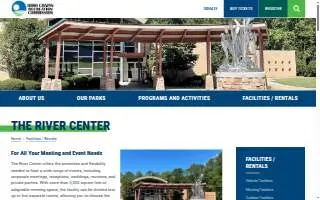 The River Center at Saluda Shoals website