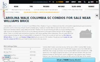 Carolina Walk Condominiums website