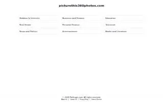 Picture This 360 Photos & Event Rentals website