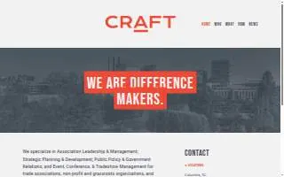 Craft SC website