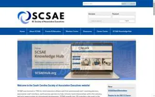 South Carolina Society of Association Executives website