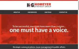 Homeyer Strategy Group, LLC website
