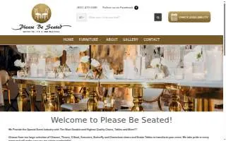 Please Be Seated 4 website