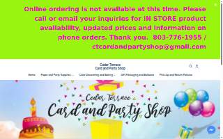 Cedar Terrace Card And Party Shop