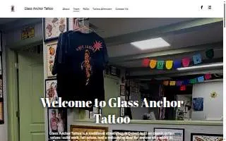 Glass Anchor Tattoo website