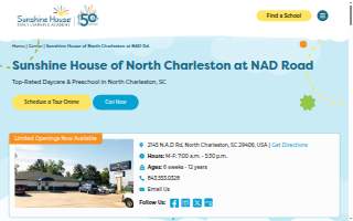 Sunshine House of North Charleston at NAD Road