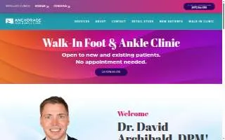 Anchorage Foot & Ankle Clinic of Akiachak website