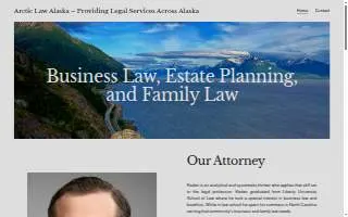 Arctic Law Alaska of Akutan website