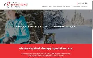 Alaska Physical Therapy Specialists of Alakanuk website