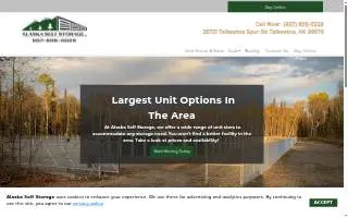Alaska Self Storage LLC of Allakaket website