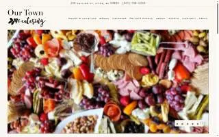 Our Town Catering of Allakaket website