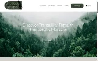 Alaska Massage Studio of Ambler website