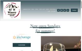 61 Degrees North Winery of Anchor Point