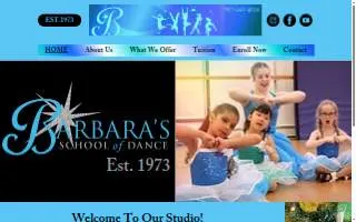 Barbara's School of Dance website