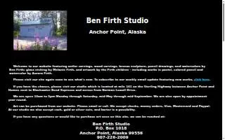 Ben Firth Studio website