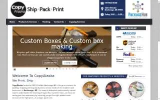 CopyAlaska of Anchorage website