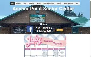 Anchor Point Senior Center of Anderson website