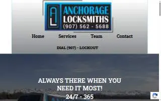 Anchorage Locksmiths of Anderson website