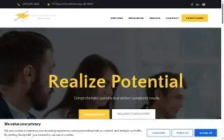 Professional Growth Systems of Anderson website