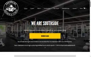 Southside Strength and Fitness of Anderson website