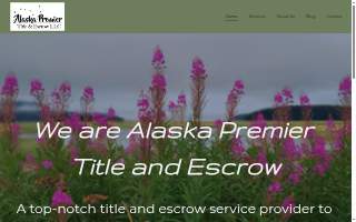 Alaska Premier Title and Escrow