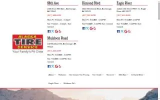 Alaska Tire Service of Aniak website