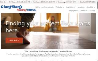 Giant Dons Flooring America of Aniak