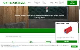 Arctic Storage at 58th website
