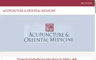 Acupuncture & Oriental Med of Atka website