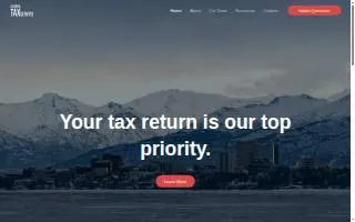 Alaska Tax Service of Clarks Point website