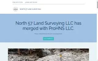 North 57 Land Surveying LLC of Auke Bay website