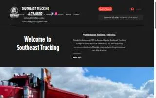 Southeast Trucking of Auke Bay website
