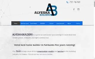 Alyeska Builders of Badger website