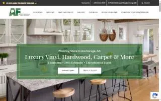 Aurora Flooring of Beaver website