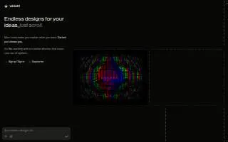 Variant Idea Design website