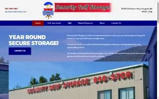 Security Self Storage of Brevig Mission website