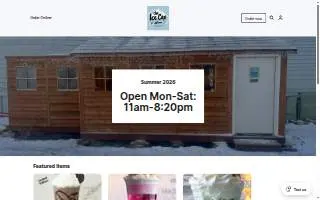 The Ice Cap website