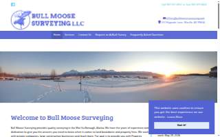 Bull Moose Surveying website