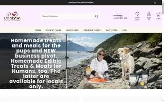 Drool Central: A Mum & Pup Barkery LLC website
