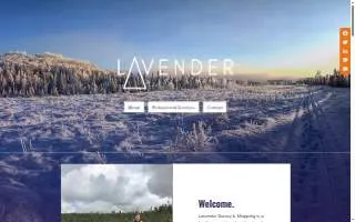 Lavender Survey & Mapping website