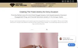 Northern Made Creations Gold & Diamond Company of Central website